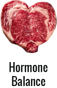 Primal human consuming nutrient-dense meat illustrating why the carnivore diet is healthy and rooted in human evolution